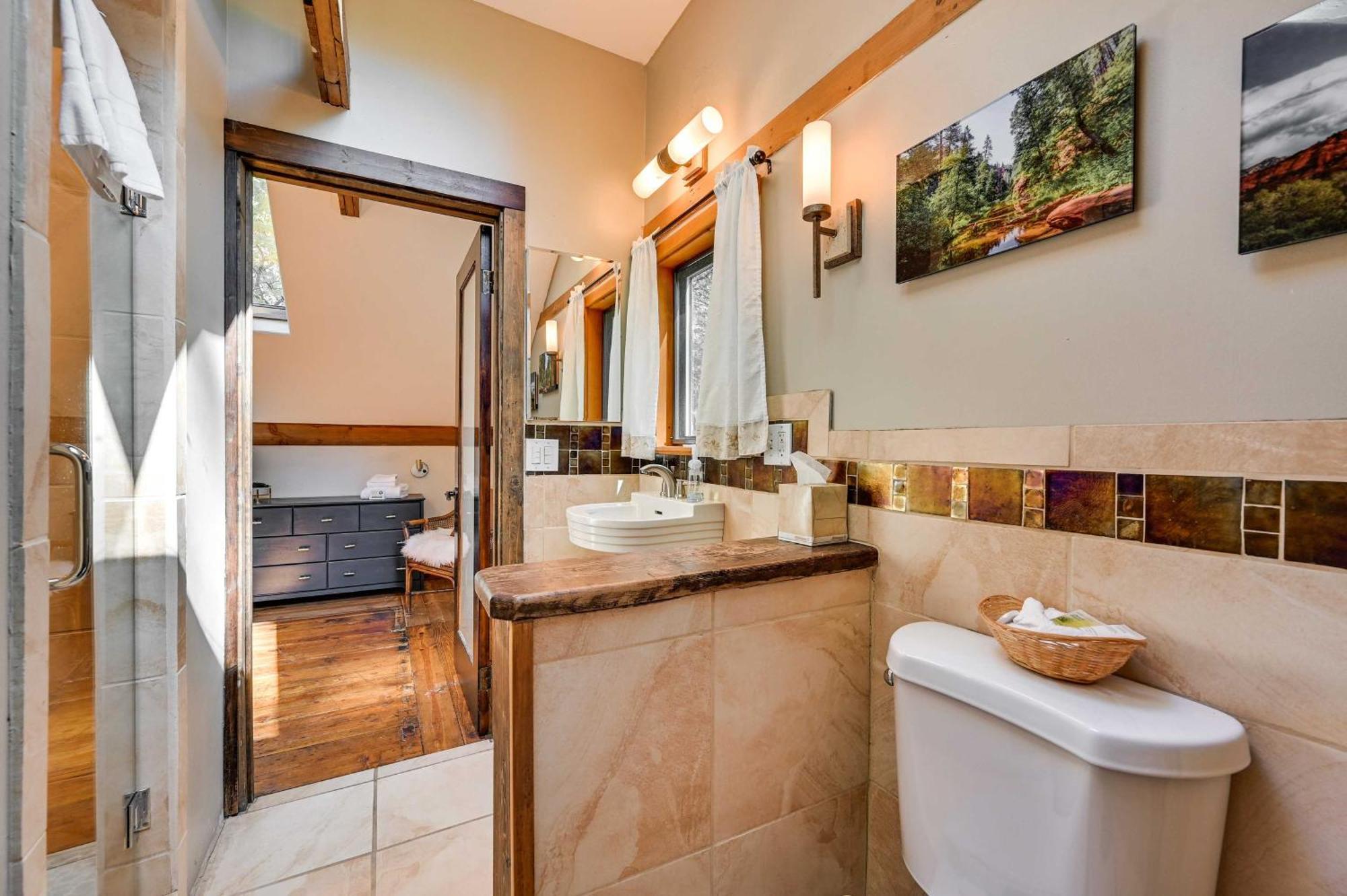Peaceful Sedona Retreat With Patio And Mtn Views! Leilighet Eksteriør bilde